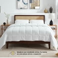 thumbnail image 2 of Base de cama King Size Nooz Natural Tejida con cabecera, 2 of 6
