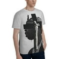 thumbnail image 4 of Pop Smoke Unisex 3d Pattern Printed Short Sleeve T-Shirts Casual Graphics Tees Small, 4 of 7