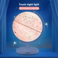 thumbnail image 3 of Interactive Globe,Intelligent AI Voice Interactive Explanation,Globes with Stand,Talking World Map for Kids,Learning & Education STEM Toys(Pink W8.6"*H10.6")Clearance from QiwagFerng, 3 of 4