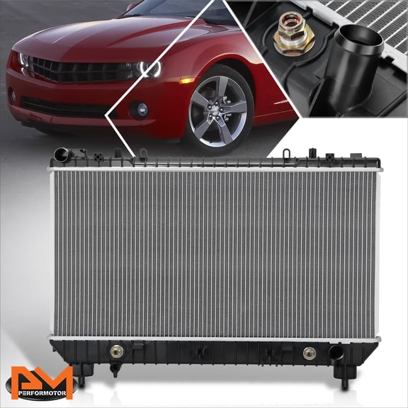 PM PERFORMOTOR Aluminum Core Factory Style Cooling Radiator for 10-11 Chevy Camaro DPI-13141