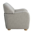 thumbnail image 5 of Studio Living Genifer Modern Arm Chair, Pebble Gray Boucle Fabric, 5 of 11