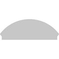 thumbnail image 5 of Ekena Millwork 56"W x 20-7/8"H x 2-3/4"P Segment Arch Sunburst Architectural Grade PVC Combination Pediment, 5 of 7