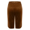 thumbnail image 6 of AINIYS High Waisted Straight Leg Durable Capris Pants for Women Vintage Street Casual Travel Brown XL, 6 of 7