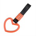 thumbnail image 1 of Rhyming Tsurikawa Handle Ring Hand Strap Train Bus Charm Strap Drift Heart / Sakura Shape Accessories Car Styling Pvc, 1 of 1