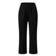 thumbnail image 4 of ICHUANYI Clearance Women Casual Solid Color Pockets Elastic Waist Comfortable Straight Calf-Length Pants(Black, XXL) ICHUANYI WER2023080705127, 4 of 7