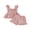 Style11, variant on AceBaby Toddler Girl Outfits Daisy Print Ruffled Edges Tank Top with Shorts Summer 2Pcs Clothes Set,Size 6M-5T