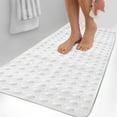 thumbnail image 6 of Bathtub And Shower Mats Bath Mat Extra Long Non Slip Bath Mats 39.4 X 16 Inches Bathroom Mats With Suction Cups Machine Washable Soft Shower Floor Mats Clearance Under 10$!, 6 of 8