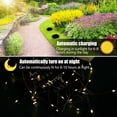thumbnail image 4 of OUSITAID 8PCS Solar Jar Lights 9.84ft 30LED IP44 Waterproof Solar Jar String Lights Lid Flexible Fairy Jar Lids String Lights Auto On/Off, 4 of 8