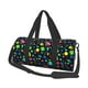 thumbnail image 1 of Fotbe Geometric 1980s Styled Bolsa Deportiva de Lona Plegable con Estampado, Bolsa de Gimnasio con Bolsillo Seco/Húmedo, Bolsa de Viaje Ultraligera de Gran Capacidad, 1 of 6