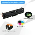 thumbnail image 4 of 046H 046 2-Pack Compatible Toner Cartridge for Canon 046H 046 H Work with ImageCLASS MF731Cdw MF733Cdw MF735Cdw LBP654Cdw Printer Ink (Black), 4 of 6