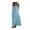 *Light Blue, variant on ClodeEU Women's Sleeveless Spaghetti Strap Maxi Dress,Casual Loose Flowy A-Line Beach Dress Light Blue,Women's Plus L
