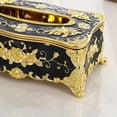 thumbnail image 4 of Home Caja Rectangular de Papel de Seda Funda Porta Estuches Negro Dorado+Home Macarena Caja de papel de seda, 4 of 7