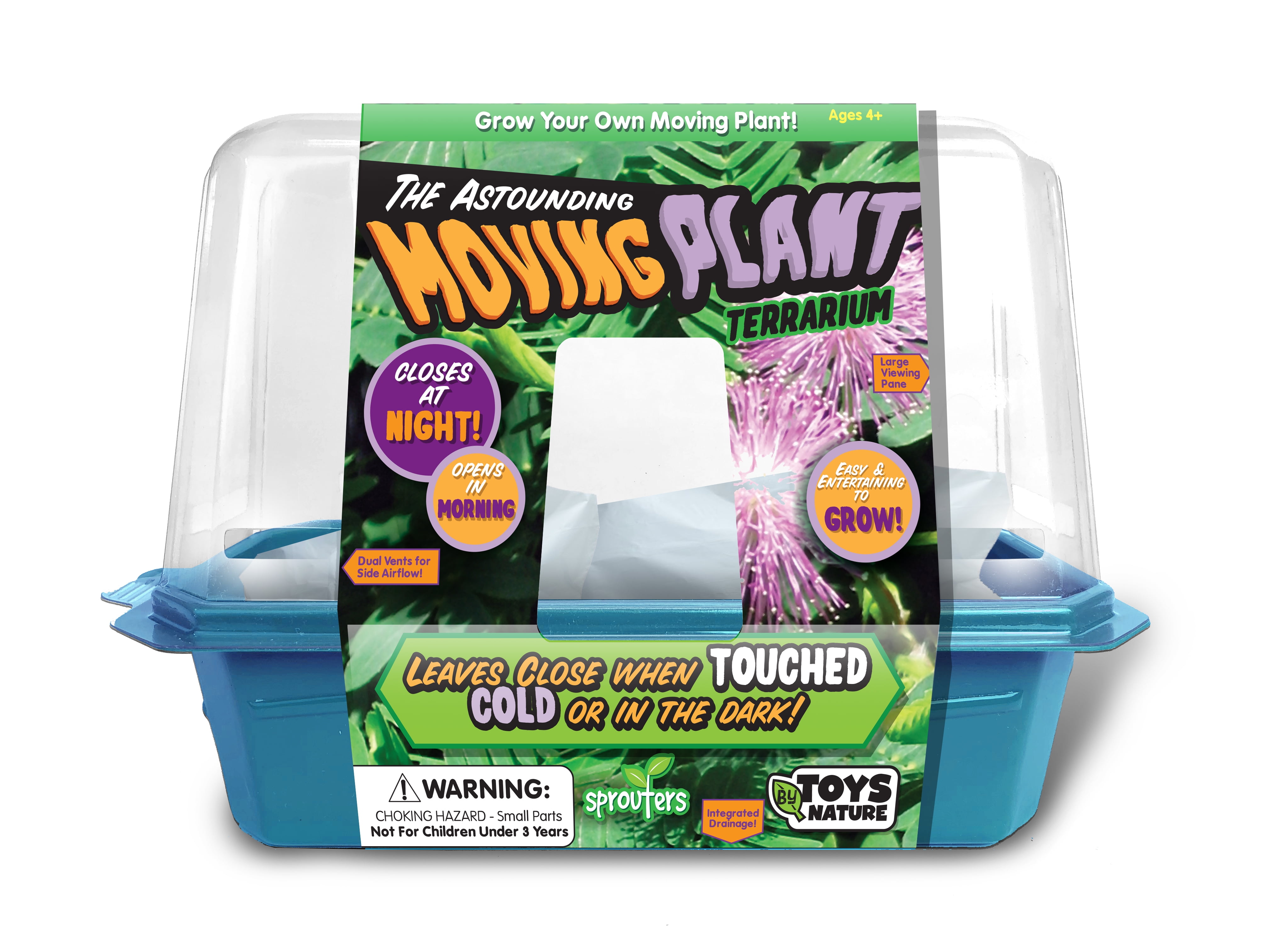 Toys By Nature Astounding Moving Plant Indoor Micro Garden Kit Walmart Com Walmart Com