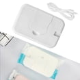 thumbnail image 3 of Compact Baby Wet Warmer Thermal Warm Wet Dispenser for Household White, 3 of 8