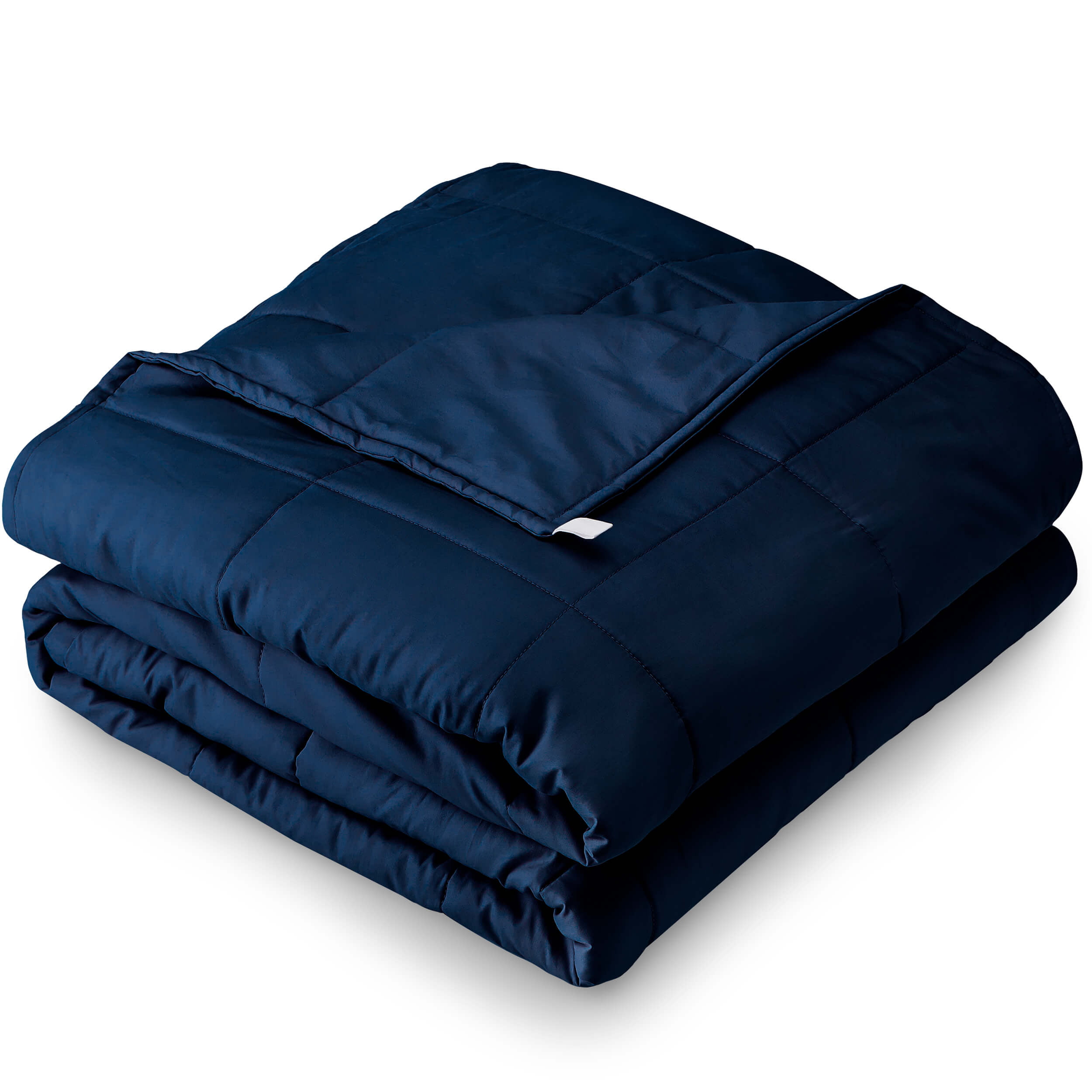 Bare Home Weighted Blanket (60"x80", 17lb, Dark Blue) Standard Size