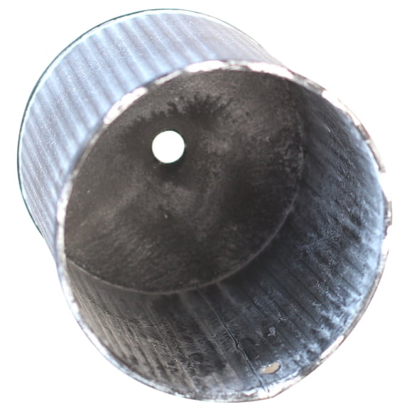 CRAFTHROU Maceta De Hierro Retro Color Negro Para Jardín Con Apilable Y Resistente Para Interior Y Exterior