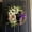 Black, variant on Tarmeek Easter Wreath Door Hanging Decoration with Cross, Easter Wreath for Front Door Bouquet Garland for Front Door Decor, Simulation Plant Flower Link Day Decorations Grape Vines Wreath
