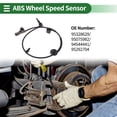 thumbnail image 2 of Sensor de Velocidad de Rueda ABS Unique Bargains Sensor ABS Sistema de Frenado Antibloqueo No.95328629 para Buick Encore 2013-2016 1 Pc Trasero Izquierdo, 2 of 7