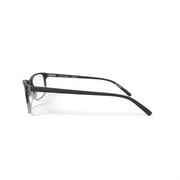 Bio Eyes Men's BE26 Boabab Rectangular Prescription Eyeglasses with Case, Black Gold
