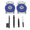 thumbnail image 3 of Wax Guards, Moistureproof  Wax Filters, Portable  Protection Earwax Guards Filters,  Cleaning Brush Kit Tools With Carry Case, 3 of 8
