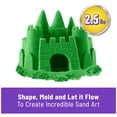 thumbnail image 2 of Play Sand Kinetic Sand Green, 1,13 kg, para niños mayores de 3 años con bolsa, 2 of 9