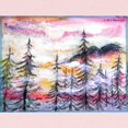 thumbnail image 2 of CafePress - Misty Mountains, Art, Long Sleeve Infant T Shirt - Long Sleeve Infant T-Shirt, 2 of 2