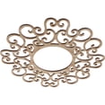 thumbnail image 2 of 20"OD x 7 5/8"ID x 3/8"T Reims Wood Fretwork Pierced Ceiling Medallion, Red Oak, 2 of 3