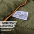 thumbnail image 4 of Manta GLORSIGN Puffy para acampar al aire libre, 203 x 152 cm, impermeable, 4 of 7