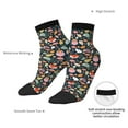 thumbnail image 6 of Rocae Autumn Fox Owl for Premium Adult Socks,Comfortable, Breathable, and Durable Socks, Perfect for Everyday Wear, 6 of 7