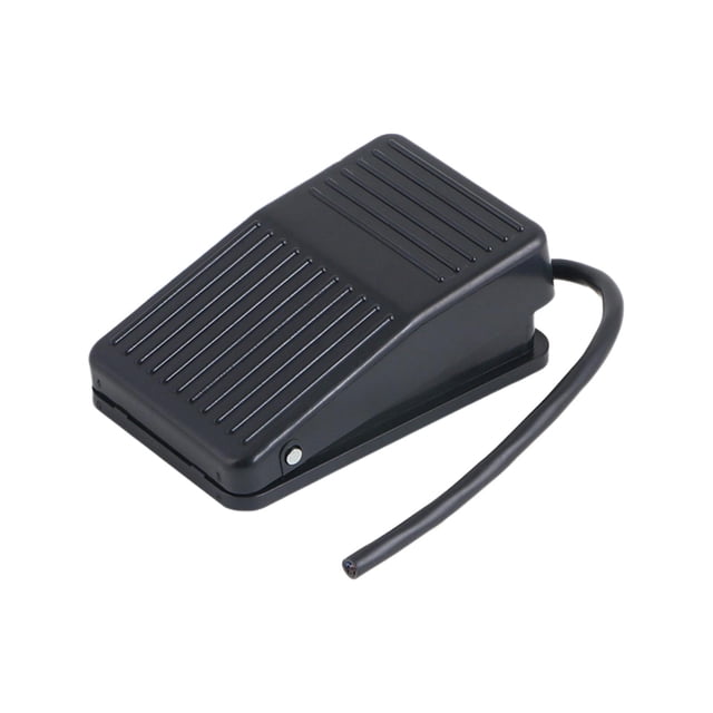 Interruptor de pie Interruptor de control de pedal con cable Interruptor de pedal eléctrico portátil profesional Interruptor de pedal para centro come