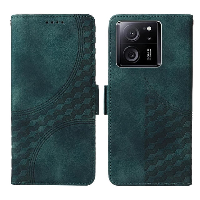 Funda GANGXUN para Xiaomi 13T con diseño acolchado elegante, cuero PU, protección total y ajuste preciso