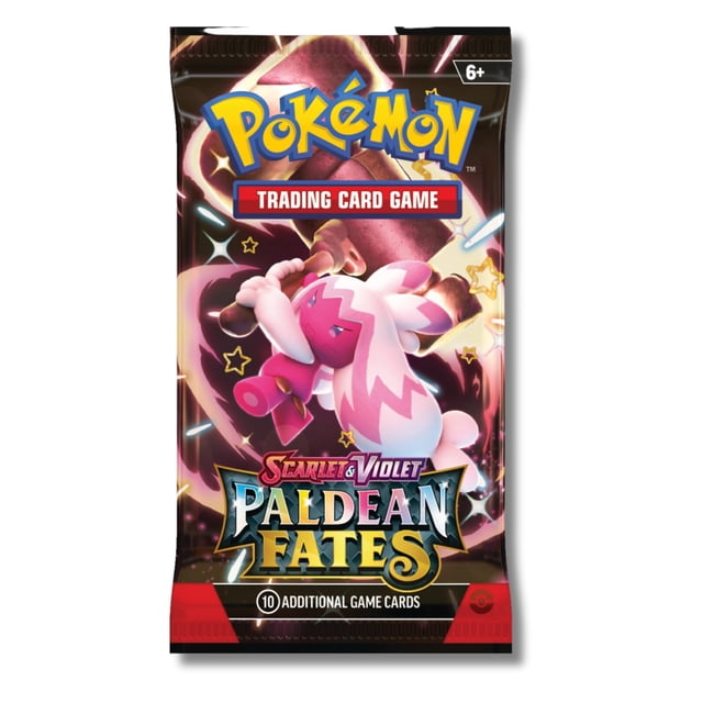 Paquete de refuerzo Pokémon Scarlet & Violet Paldean Fates