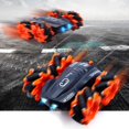 thumbnail image 4 of RC Car Vehicle 360 degree rotación camión juguete para carreras escalada coche de telemando para niños niñas Navidad cumpleaños s , Naranja Yotijar Coche acrobático RC, 4 of 10