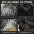 thumbnail image 3 of Natural Plant Extract Hair Dye Comb Hypoallergenic Hair Dye Cream Gray Hair Coverage for Women Men, 3 of 5