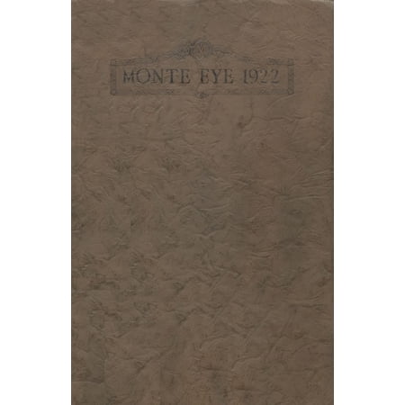 (Custom Reprint) Yearbook: 1922 Monticello High School - Panther Yearbook (Monticello IA)