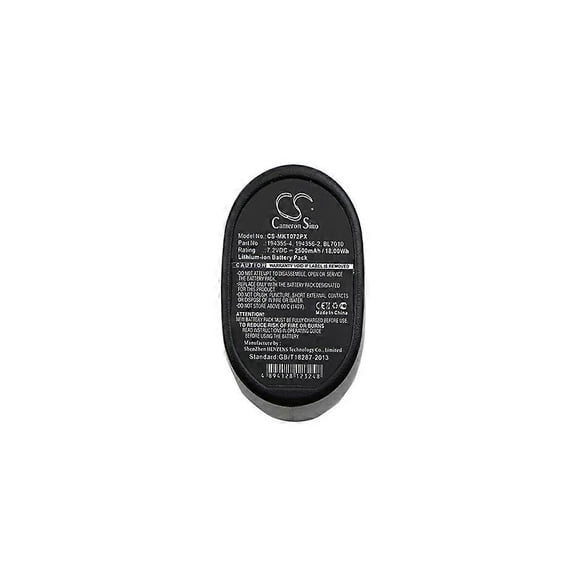 CS 2500mAh Battery For Makita 194355-4 194356-2 BL7010 BL7015 CL070 CL070D CL070DS CL070DZ CL072 CL072D CL072DS CL072DZ DF010