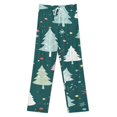 thumbnail image 3 of Christmas Tree Pajama Pants Loose Pajamas Female Breathable Home Trousers Leisure Sleeping Pants Large Size, 3 of 6