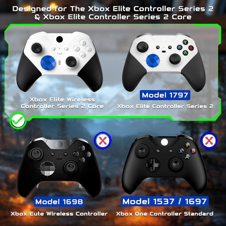 QXWPBV Controller Replacement Parts Kit for Xbox Elite Series 2