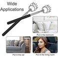 thumbnail image 4 of Back Scratchers,Stainless Steel,Bear Claw 4 Section Retractable Handle , Can be Used at Any Time to Eliminate Itching in The Back (2 pcs), 4 of 5