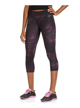 Purple Galaxy Space Leggings Yoga Lounge Wear Size Women's Medium