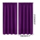 thumbnail image 3 of Curtains Heat Insulation Energy Saving Bedroom And Kitchen Curtains Ama Border Scandinavian Solid Colour Silk Curtains, 3 of 3