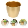 thumbnail image 4 of Kkewar Succulent Pots,Plants Pot Metal Planter Modern Style Flower Pot Indoor Plants Succulents Planting Container, 4 of 9