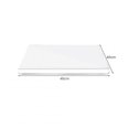 thumbnail image 1 of Acrylic Cutting Board Clear Cutting Board For Countertop Great Kitchen Essential Gadgets & Decor For Meat Vegetable Sandwich Pizza And Cake 45*40（3MM） square, 1 of 5