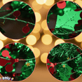 thumbnail image 5 of PMU Christmas Holly and Berry Garland 1 Pc Green/Red Christmas Party Decoration Ornament 25ft Pkg/1, 5 of 8
