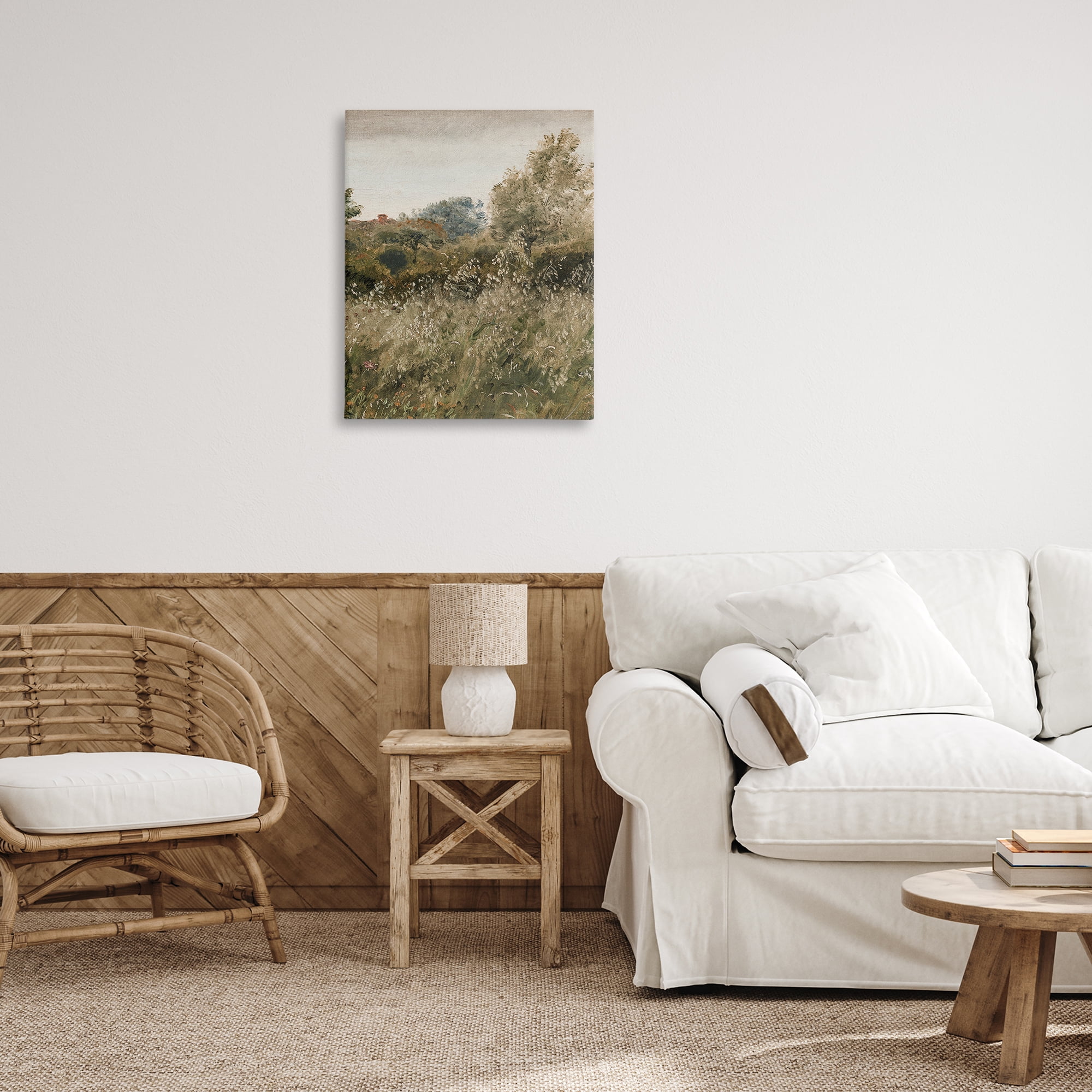 Thicket in Countryside Canvas Wall Art, design by Lettered and Lined