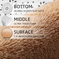 thumbnail image 2 of Super Soft Circle Rugs for Girls Princess Castle Toddlers Play Tent 3 Diameter Circular Area Rugs for Kids Bedroom Baby Room Decor Round Shag Playhouse Carpets(Φ3, Beige), 2 of 11