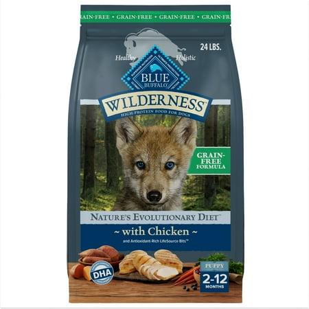 UPC 859610005666 product image for Blue Buffalo Wilderness High Protein Grain Free  Natural Puppy Dry Dog Food  Chi | upcitemdb.com