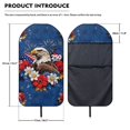 thumbnail image 7 of KUIFORTI Waterproof Car Seat Towel Cover, Washable Patriotic Eagle Workout Seat Protector for Gym,Beach,Hiking,Running Swimming, Fits Most Cars SUVs Trucks, 7 of 7
