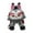 black, variant on Angel Cat Plush Toy, Soft Cute Decorative Stuffed Figure, Cozy Fantasy Plush for Home Décor, Collectible Gift for Plush Lovers, Huggable Display Doll for Bedroom & Desk