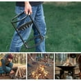 thumbnail image 4 of Heavy Duty Log Splitter, Manual Log Splitter, Made from Lightweight Firewood, Kindling Log Splitter, Suitable for Family Outdoor Camping, Small Size, 4 of 4